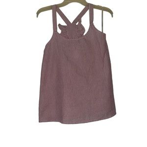 NWT Peach Love California Sleeveless Seersucker Top - Size XS